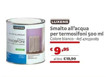 Bricocenter Luxens Smalto All'acqua Per Termosifoni 500 Ml offerta