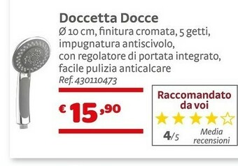 Bricocenter Doccetta Docce offerta