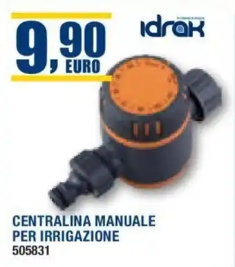 CENTRALINA MANUALE PER IRRIGAZIONE
