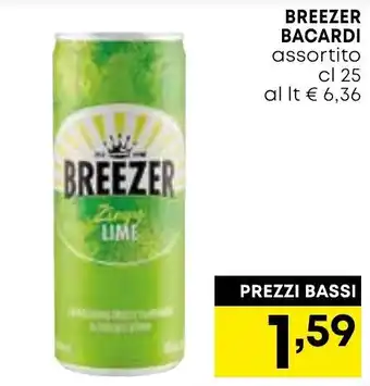 BREEZER BACARDI assortito cl 25