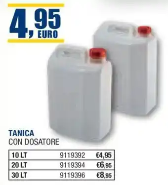 TANICA CON DOSATORE 10 Lt