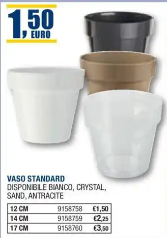 VASO STANDARD