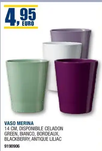 VASO MERINA 14 CM