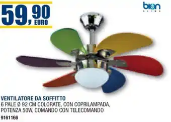 VENTILATORE DA SOFFITTO