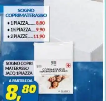 SOGNO COPRIMATERASSO