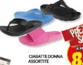 Risparmio Casa CIABATTE DONNA ASSORTITE offerta