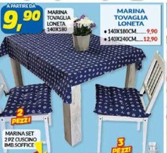 Risparmio Casa MARINA TOVAGLIA LONETA 140X180 offerta