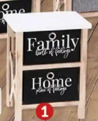 Risparmio Casa MOBILETTO LEGNO 2CASS 34X25XH43CM offerta