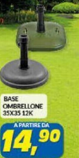 Risparmio Casa BASE OMBRELLONE 35X35 12K offerta
