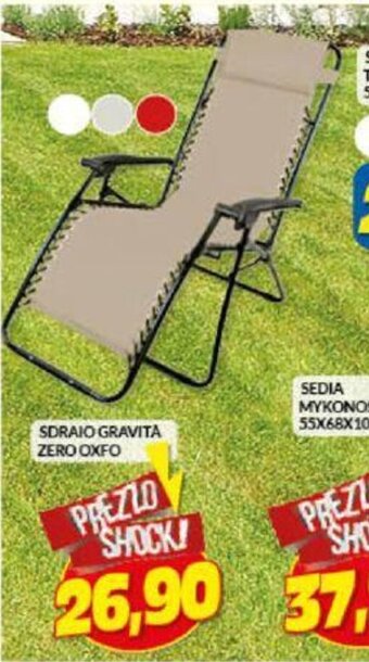 Risparmio Casa SDRAIO GRAVITA ZERO OXFO offerta