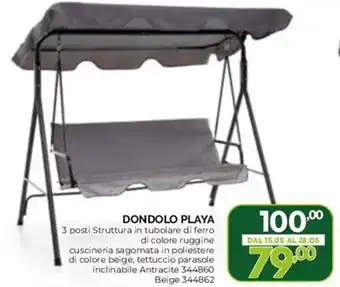 DONDOLO PLAYA 3 posti