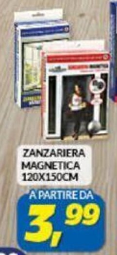 Risparmio Casa ZANZARIERA MAGNETICA 120X150CM offerta