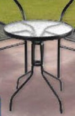 Risparmio Casa TAVOLO TONDO CM.60 GREY RATTAN STEEL offerta