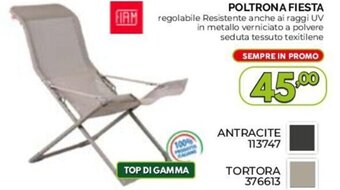 Orizzonte POLTRONA FIESTA offerta