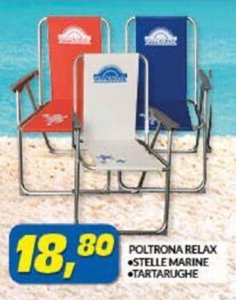 Risparmio Casa POLTRONA RELAX *STELLE MARINE TARTARUGHE offerta