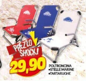 Risparmio Casa POLTRONCINA STELLE MARINE TARTARUGHE offerta