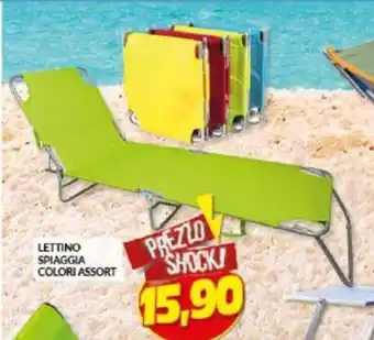 Risparmio Casa LETTINO SPIAGGIA COLORI ASSORT offerta