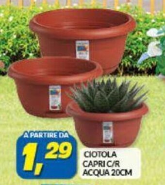 Risparmio Casa CIOTOLA CAPRI C/R ACQUA 20CM offerta