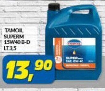 TAMOIL SUPERM 15W40 B-D LT:.3,5