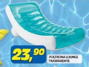 Risparmio Casa POLTRONA LOUNGE TRASPARENTE offerta