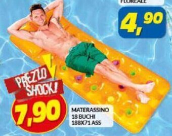 Risparmio Casa MATERASSINO 18 BUCHI 188X71 ASS offerta