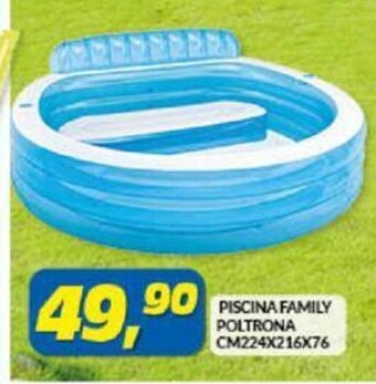 Risparmio Casa PISCINA FAMILY POLTRONA CM224X216X76 offerta