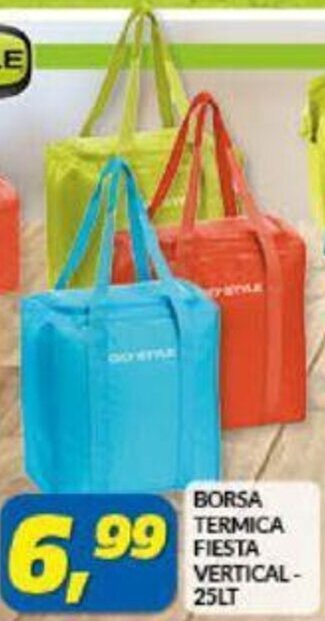 Risparmio Casa BORSA TERMICA FIESTA VERTICAL-25LT offerta
