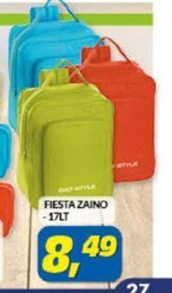 Risparmio Casa FIESTA ZAINO -17LT offerta