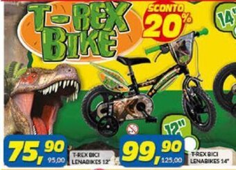 Risparmio Casa T-REX BICI LENABIKES 14" offerta