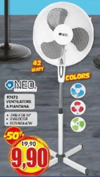 Risparmio Casa 97473 VENTILATORE A PIANTANA offerta