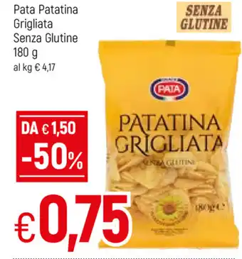 Famila Pata Patatine Grigliata Senza Glutine 180g offerta