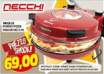 Risparmio Casa NKQL32 FORNO PIZZA MAKER NECCHI offerta