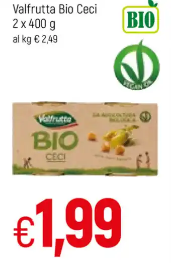Famila Valfrutta Bio Ceci 2x400g offerta