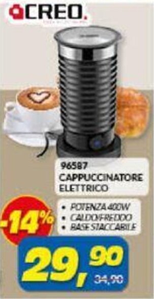 Risparmio Casa 96587 CAPPUCCINATORE ELETTRICO offerta