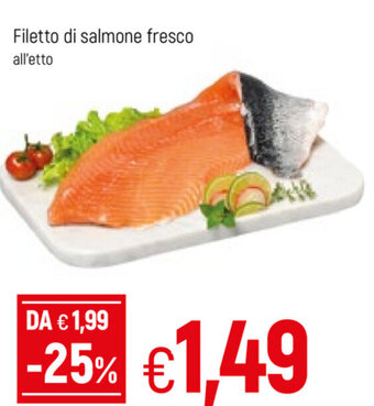 Famila Filetto di salmone fresco offerta