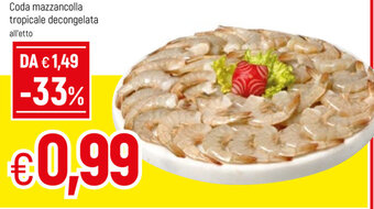 Famila Coda mazzancolla tropicale decongelata offerta