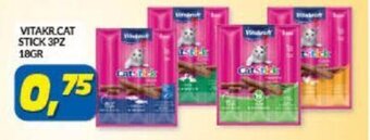 Risparmio Casa VITAKR.CAT STICK 3PZ 18GR offerta