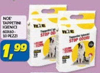 Risparmio Casa NOE TAPPETINI IGIENICI 60X60-10 PEZZI offerta
