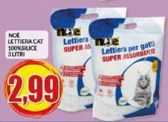 Risparmio Casa NOE LETTIERA CAT 100%SILICE 3 LITRI offerta