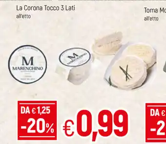 Famila Marenchino La Corona Tocco 3 Lati offerta
