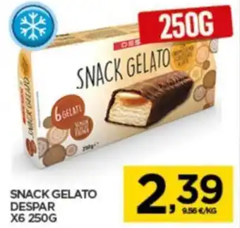 Interspar SNACK GELATO DESPAR X6 250G offerta
