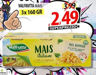Il Genio Supermercato VALFRUTTA MAIS 3x 160 GR offerta