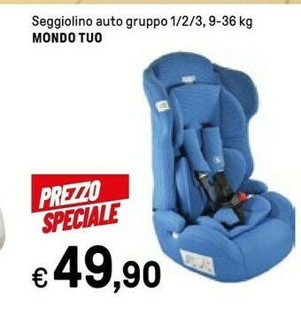 Mondo Tuo Seggiolino Auto Gruppo