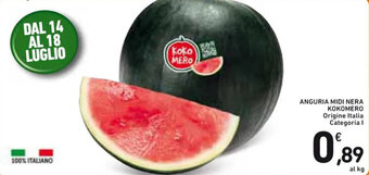 Spazio Conad ANGURIA MIDI NERA KOKOMERO offerta