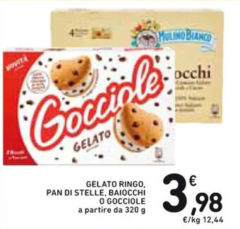 GELATO RINGO, PAN DI STELLE, BAIOCCHI O GOCCIOLE 320 g