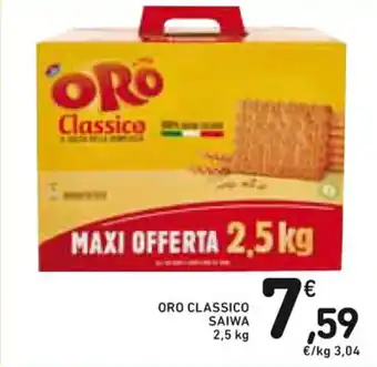 Spazio Conad ORO CLASSICO SAIWA 2,5 kg offerta