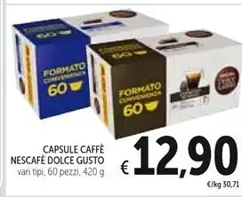 Spazio Conad Nescafé capsule caffè dolce offerta