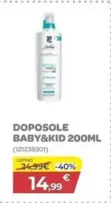 Bimbo Store Bionike doposole baby&kid 200ml offerta