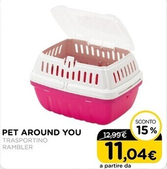 Arcaplanet Pet around you - trasportino rambler offerta