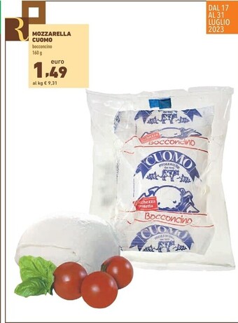 Conad City Cuomo mozzarella offerta